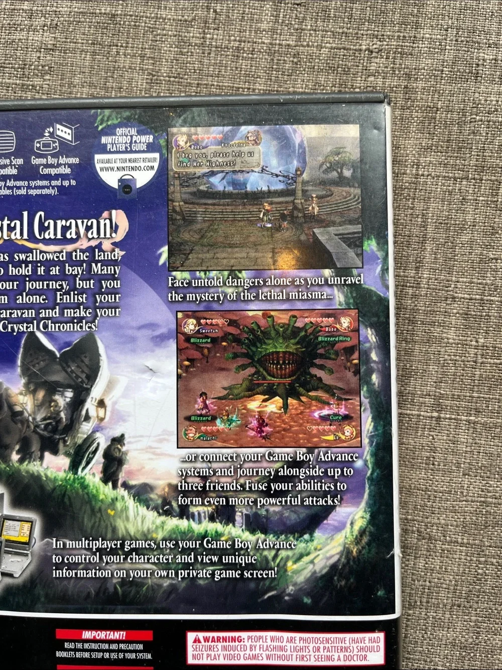 Nintendo GameCube Final Fantasy Crystal Chronicles